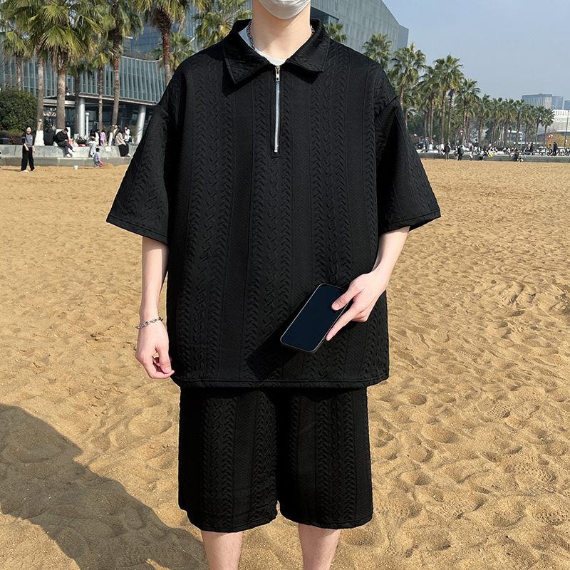 Table Tennis Shorts - 야외 탁구 캐주얼 루즈핏 편안한 반팔