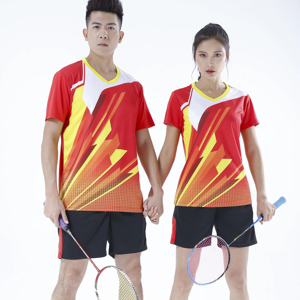 탁구 저지 세트 남성 여성 빠른 건조 배드민턴 테니스  - Table Tennis Uniform 리뷰 및 가격