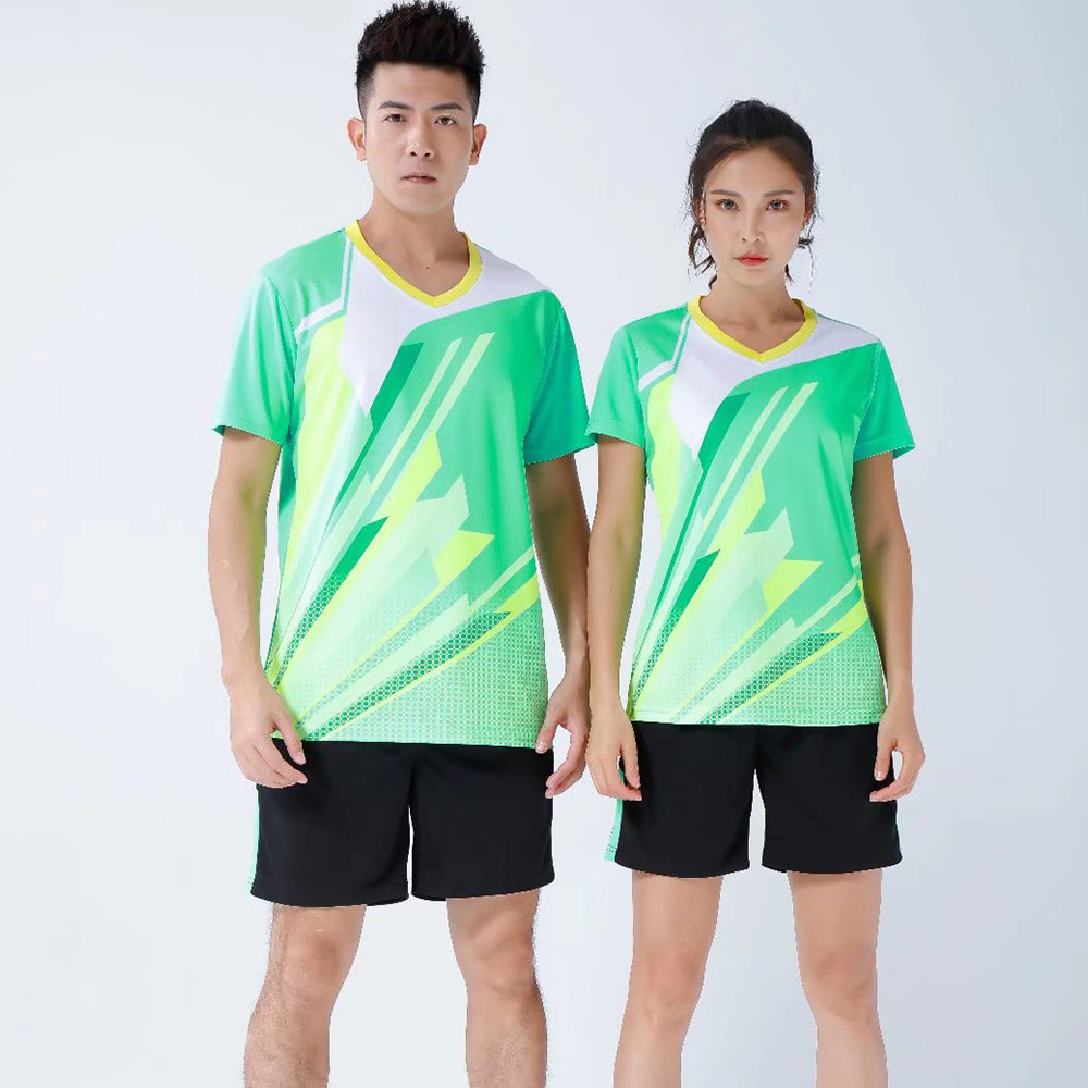 탁구 저지 세트 남성 여성 빠른 건조 배드민턴 테니스  - Table Tennis Uniform 리뷰 및 가격