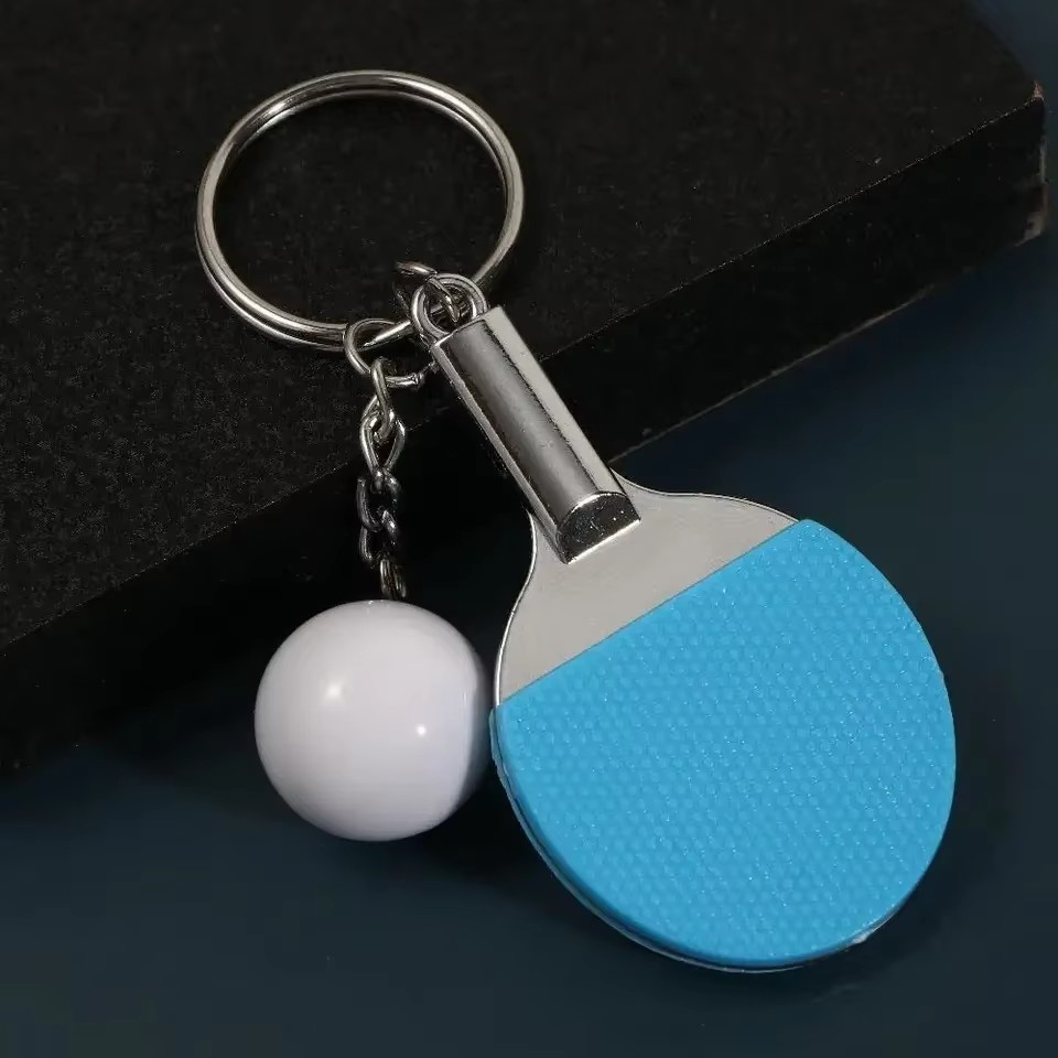 창의적이고 귀여운 미니 탁구 라켓 열쇠고리 패들 탁구  - Table Tennis Backhand 리뷰 및 가격