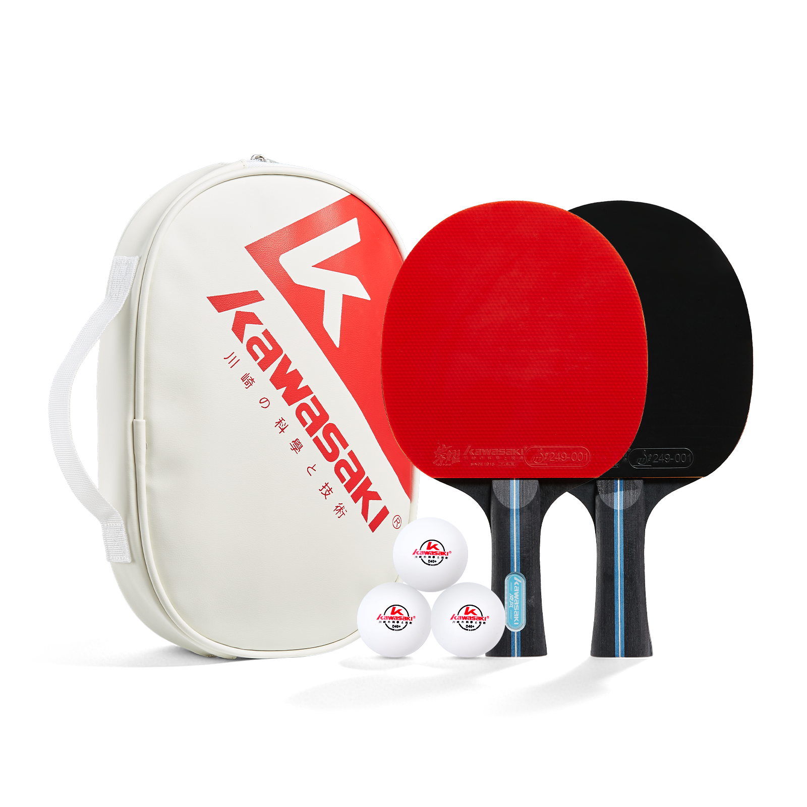 가와사키 탁구 장비 세트 2PCS 탁구 라켓 +1PC  - Table Tennis Backhand 리뷰 및 가격