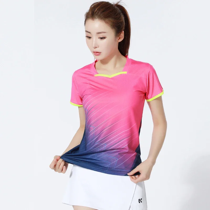 배드민턴 셔츠 탁구 유니폼 테니스 빠른 건조 달리기 스 - Table Tennis Uniform 리뷰 및 가격