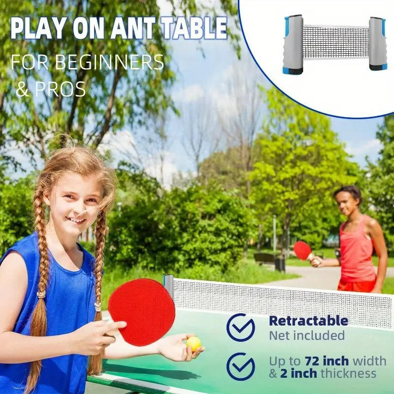 2025 핫 탁구 네트 어디서든 접이식 랙 스포츠 교체 - Table Tennis Practice 리뷰 및 가격