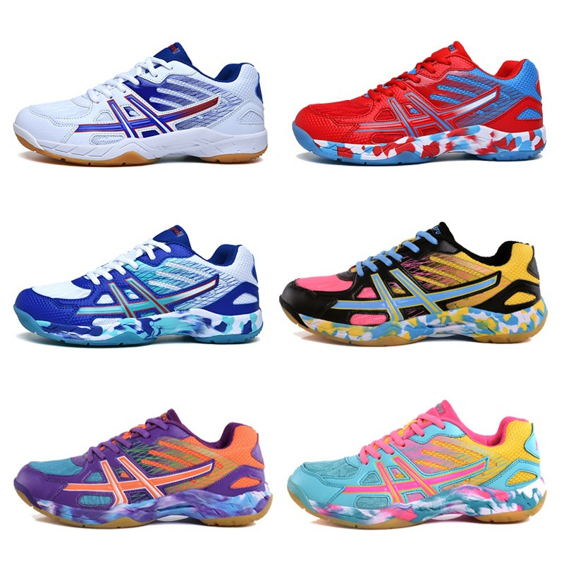 남성과 여성을위한 배드민턴 신발 경량 통기성 미끄럼 방 - Table Tennis Shoes 리뷰 및 가격