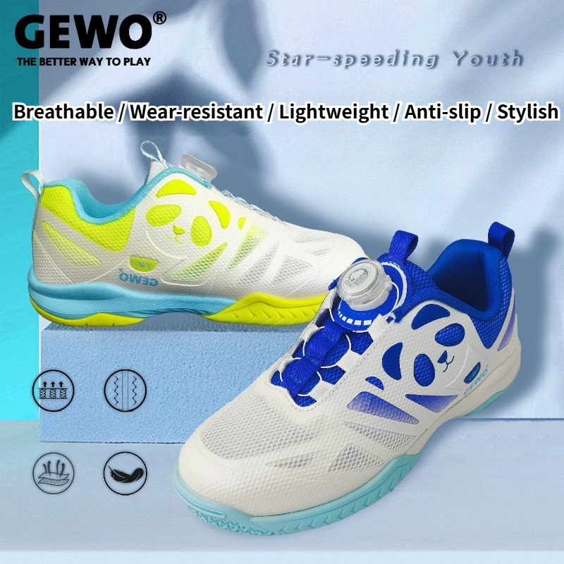GEWO 키즈 탁구화 BOA 로터리 다이얼 레이스 프리 - Table Tennis Shoes 리뷰 및 가격