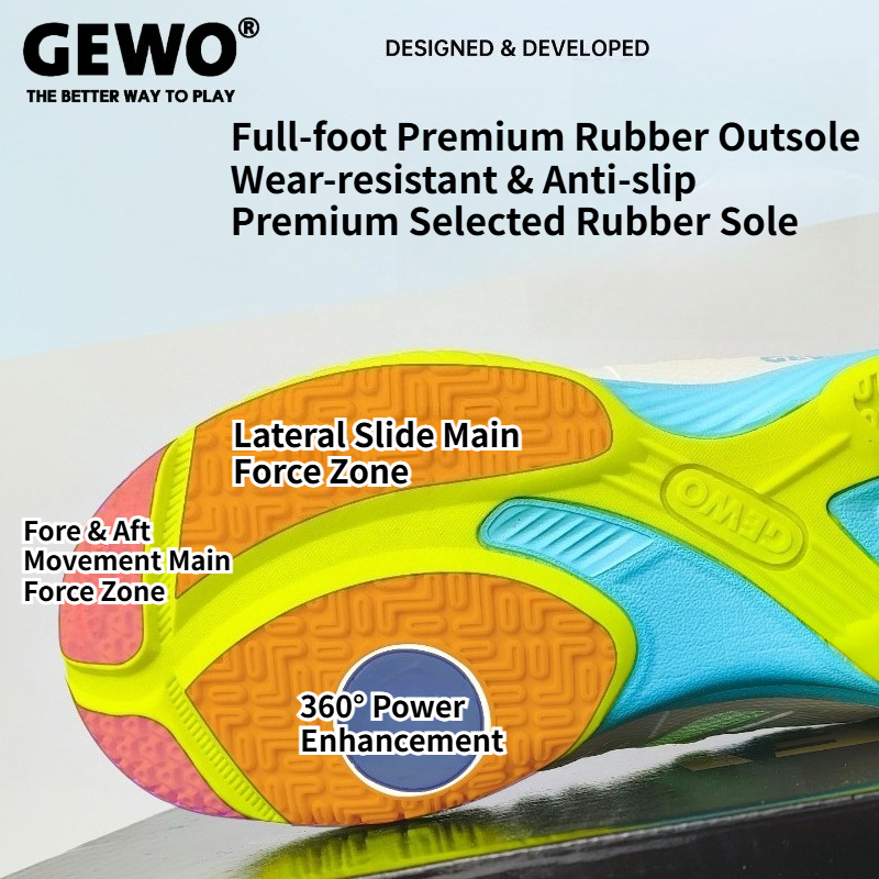 GEWO 키즈 탁구화 BOA 로터리 다이얼 레이스 프리 - Table Tennis Shoes 리뷰 및 가격